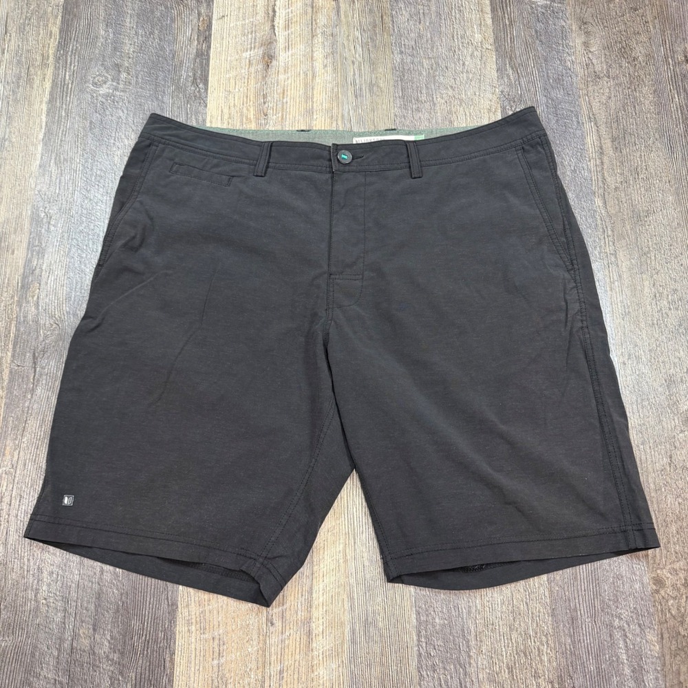 Linksoul Boardwalker Shorts Mens 40 Dark Gray Performance Stretch Golf Casual